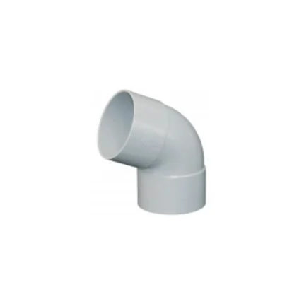 Coude PVC 100 mm 45 degrés FF – raccord plomberie PVC femelle-femelle pour changement de direction 45°, diamètre 100 mm – Soavy Madagascar