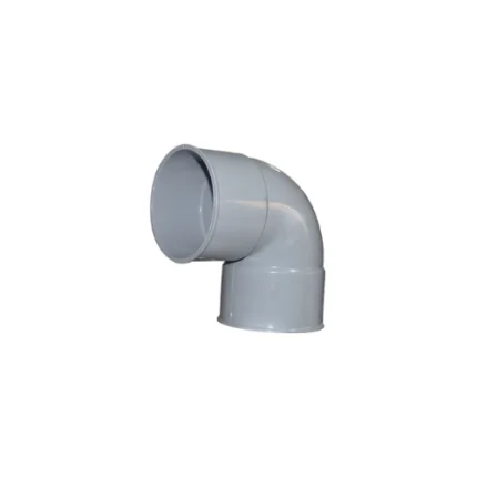 Coude PVC 100 mm 90 degrés FF – raccord plomberie PVC femelle-femelle pour changement de direction 90°, diamètre 100 mm – Soavy Madagascar