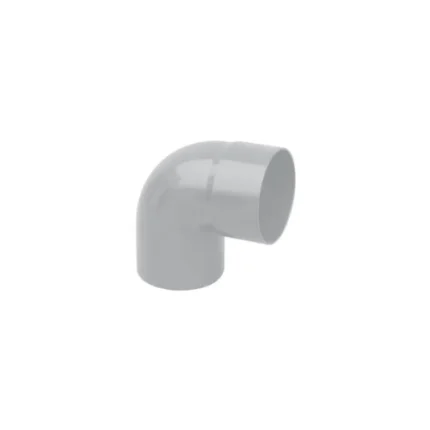 Coude PVC 63 mm 90 degrés MF – raccord plomberie PVC mâle-femelle pour changement de direction à 90°, diamètre 63 mm – Soavy Madagascar