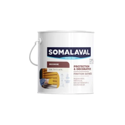 Decosoie 15L Somalaval – peinture satinée intérieure à base d’eau pour murs et plafonds – finition douce et résistante – Soavy Madagascar