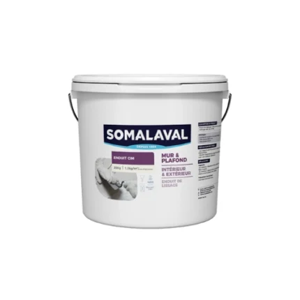 Enduit CIM 25kg Somalaval – enduit ciment prêt à l’emploi pour réparation et finition des murs intérieurs et extérieurs – Soavy Madagascar