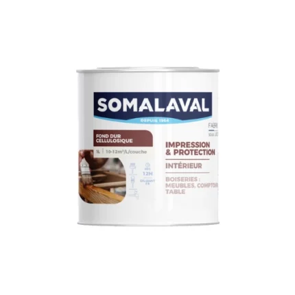 Fond dur cellulosique 18L Somalaval – primaire d’accrochage professionnel pour bois, renforce et prépare avant peinture ou vernis – Soavy Madagascar