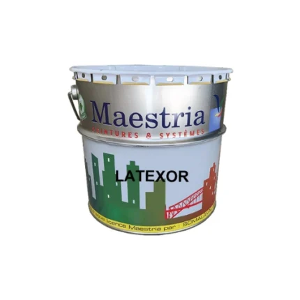 Latexor 15L Somalaval – peinture acrylique mate professionnelle pour murs et plafonds intérieurs, finition durable et couvrante – Soavy Madagascar
