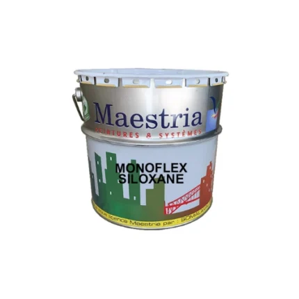Monoflex Siloxane 15L Somalaval – peinture façade siloxane haute performance, résistante aux intempéries et à l’humidité, finition mate durable – Soavy Madagascar