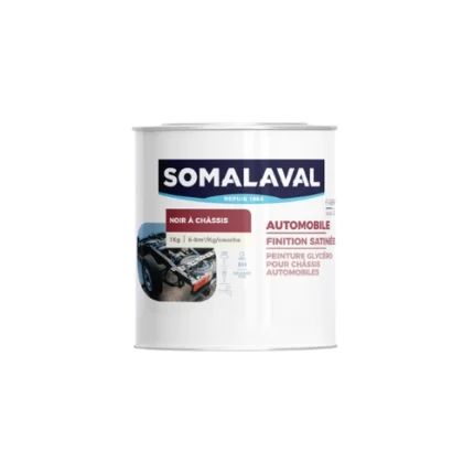 Peinture rouge ou noire à châssis 20kg Somalaval – peinture anticorrosion professionnelle pour châssis métalliques, protection durable et finition résistante – Soavy Madagascar