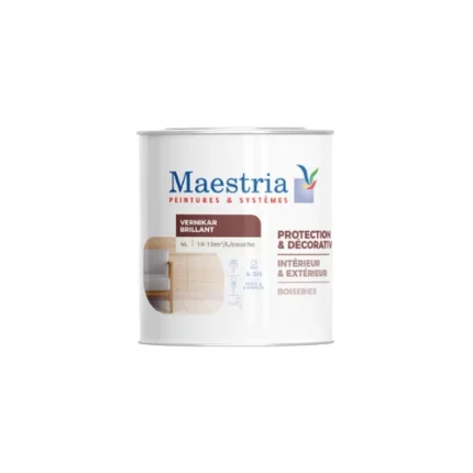 Vernikar 18L Somalaval – vernis marin polyuréthane brillant grand format, protection durable du bois contre l’eau, les UV et les intempéries – Soavy Madagascar