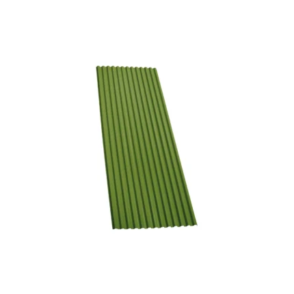 Plaque de toiture Grekina verte 0,96 x 4,20 m – Résistante et durable pour couverture | Soavy Madagascar